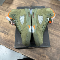 Olive Jordan 5 (GS) (USED)