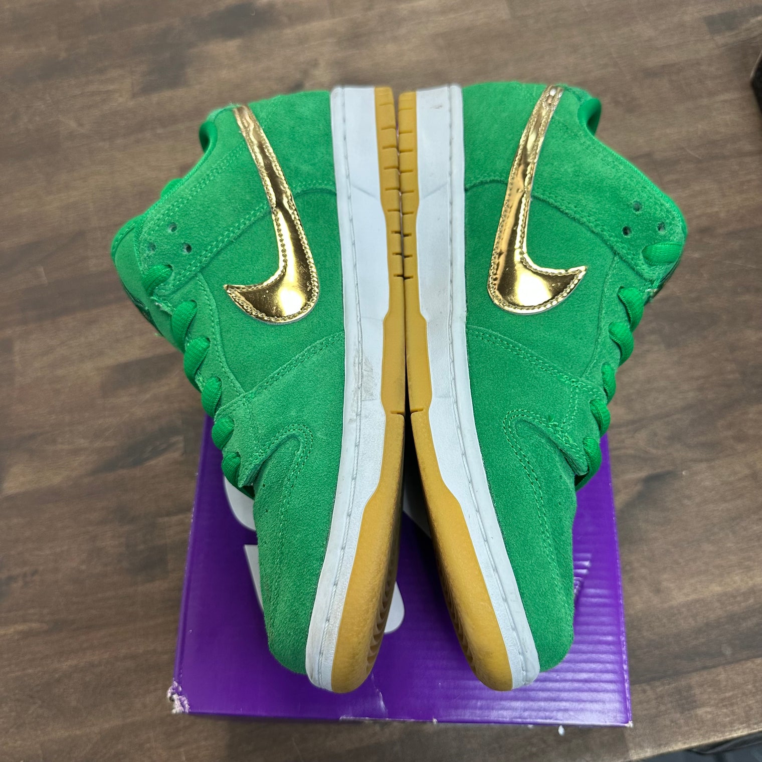 St. Patrick Day SB Dunk Low (USED)