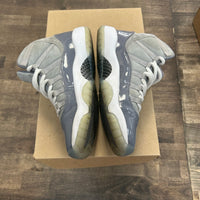 Jordan 11 Retro Cool Grey (GS) (2021) (US 5.5Y) (USED, No Box)