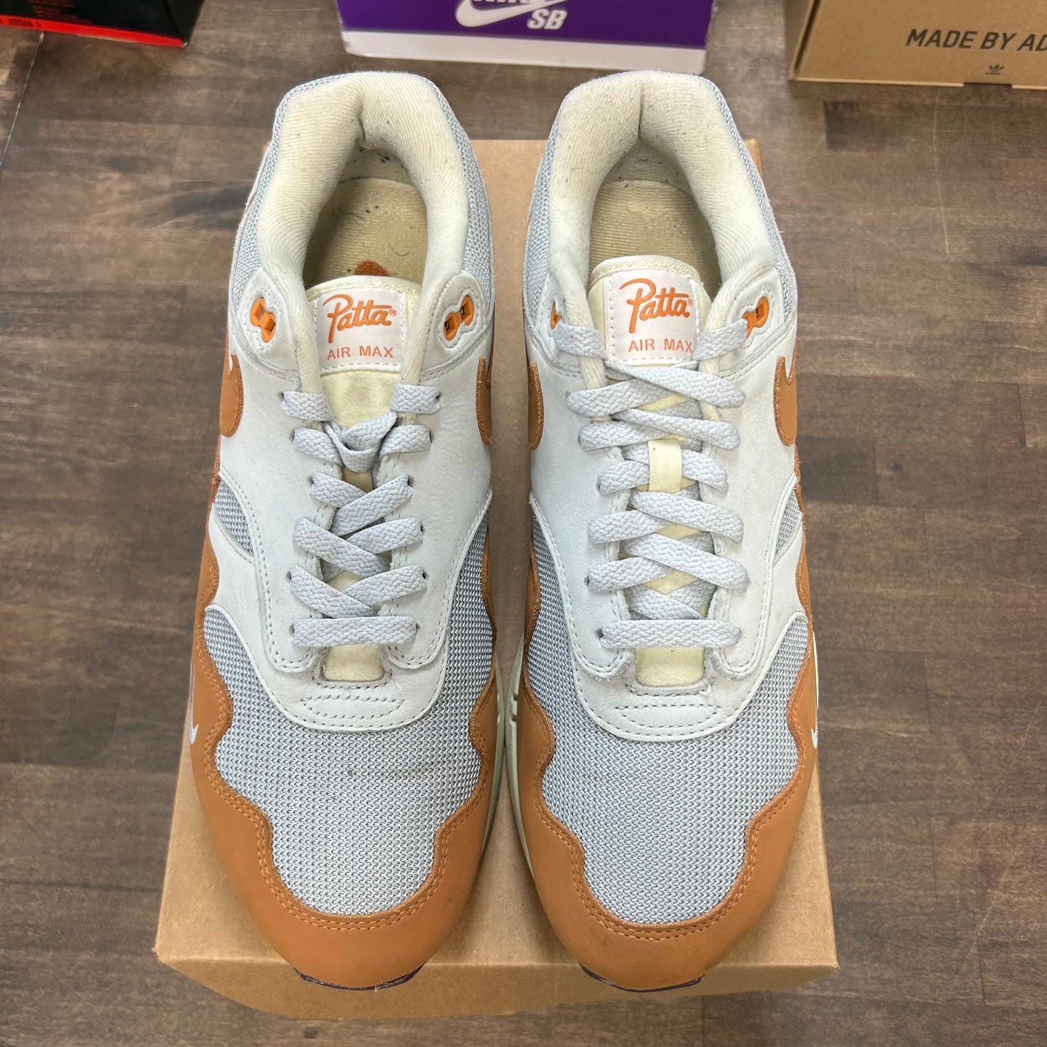 Patta Waves Air Max 1 Monarch (Used, No Box)