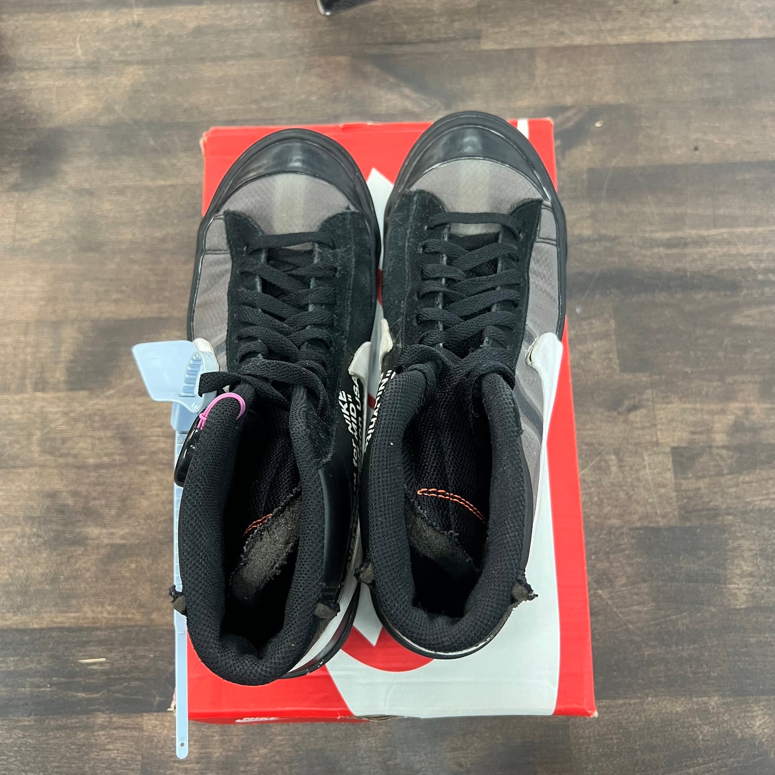 Black Nike Off-White Blazer Mid (USED,NO BOX)