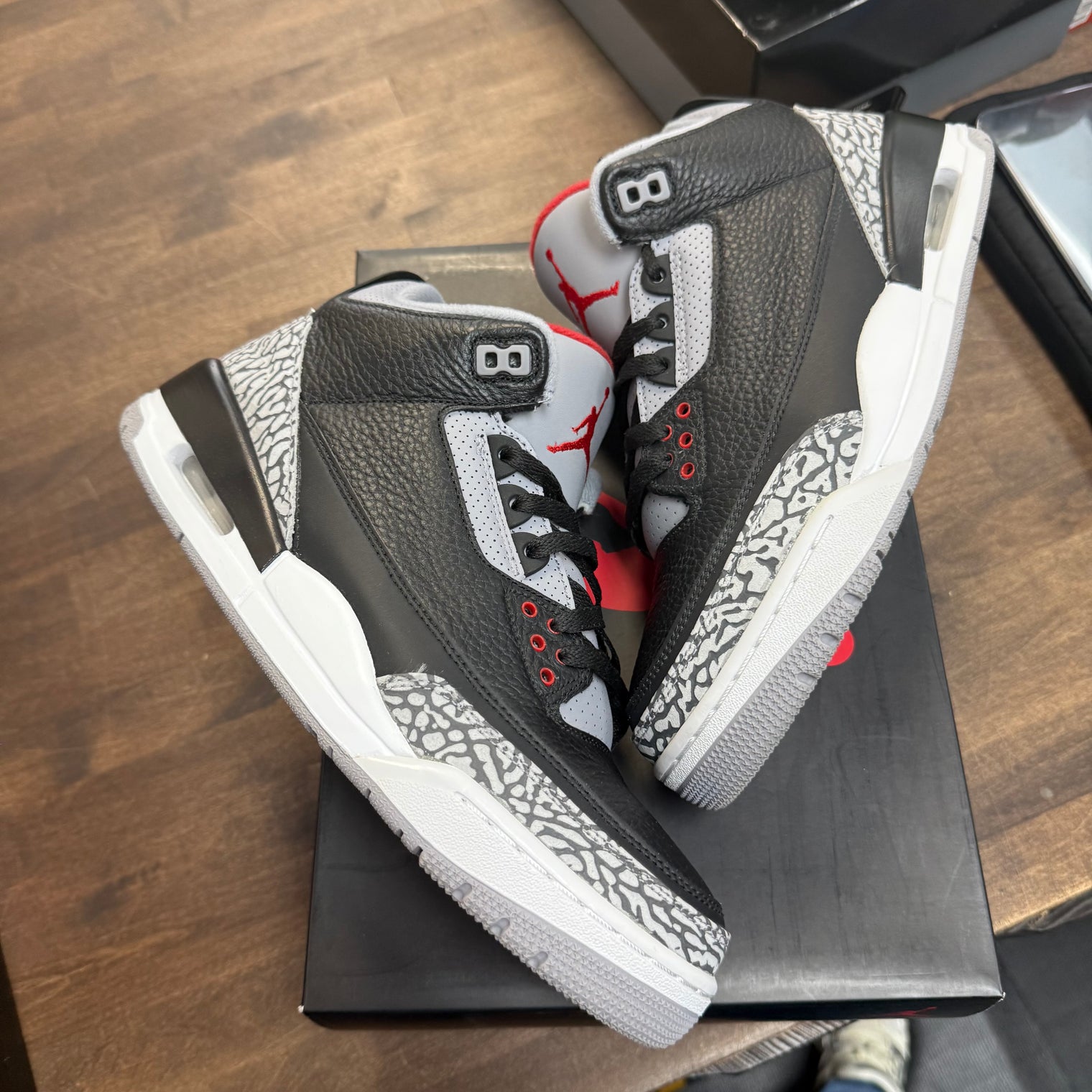 Black Cement Jordan 3 (2018) (USED)