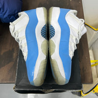 UNC University Blue Jordan 11 Low (USED)