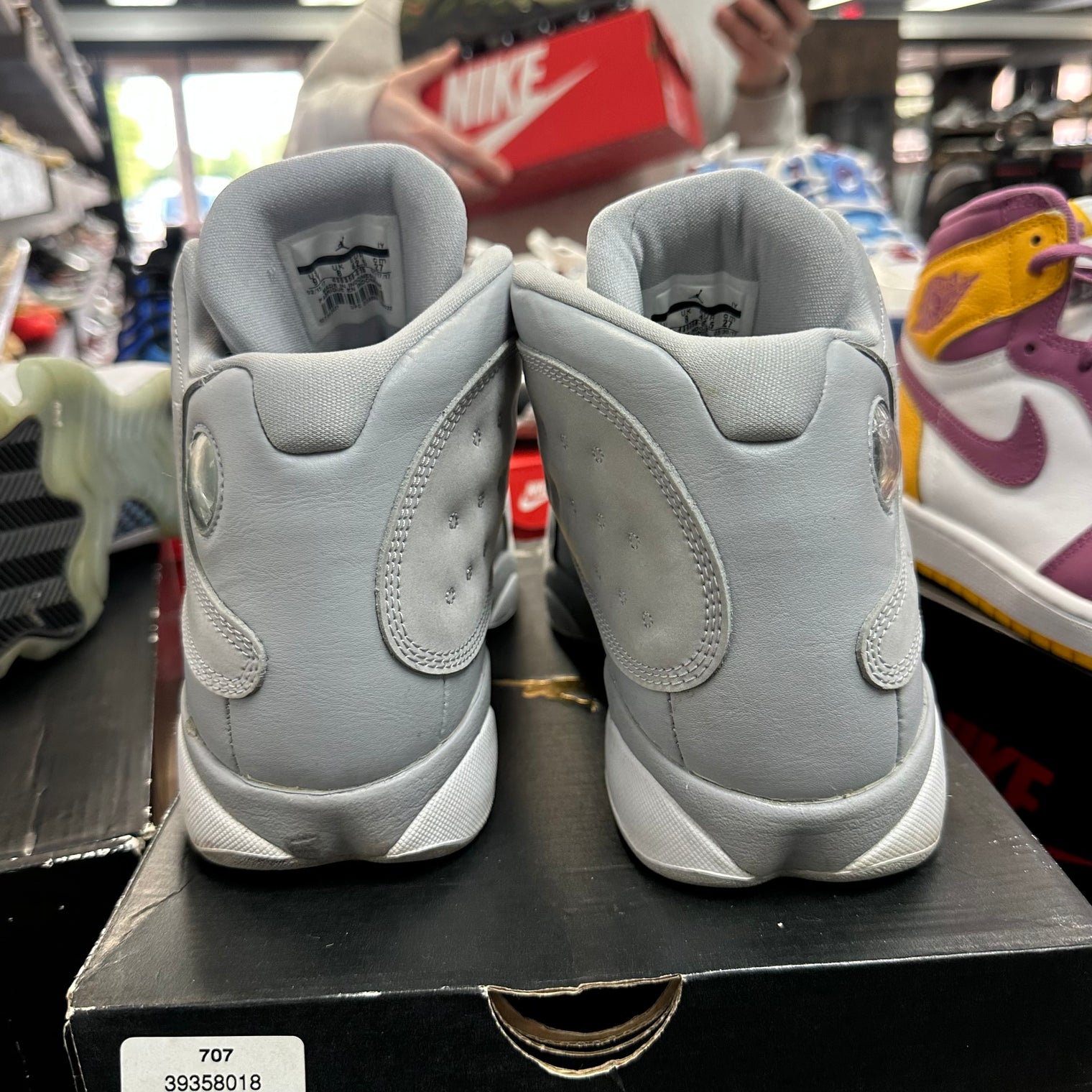 Wolf Grey Deadly Pink Jordan 13 (USED)