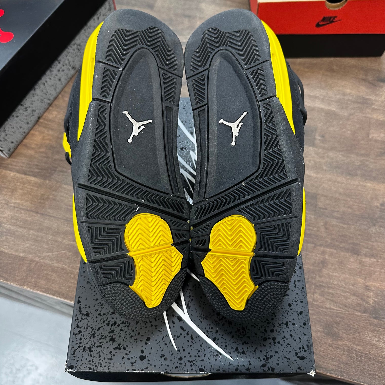 Yellow Thunder Jordan 4 (GS) (USED)