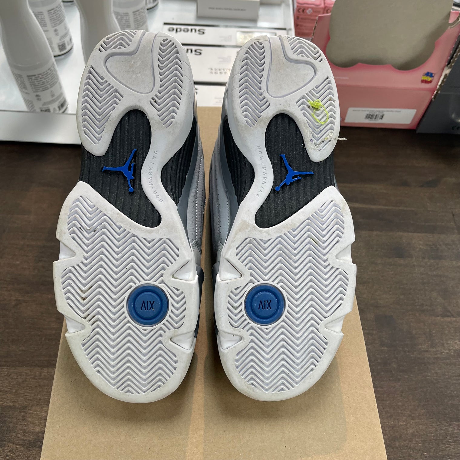 Sport Blue Jordan 14 Retro (GS) (2014) (USED, No Box)
