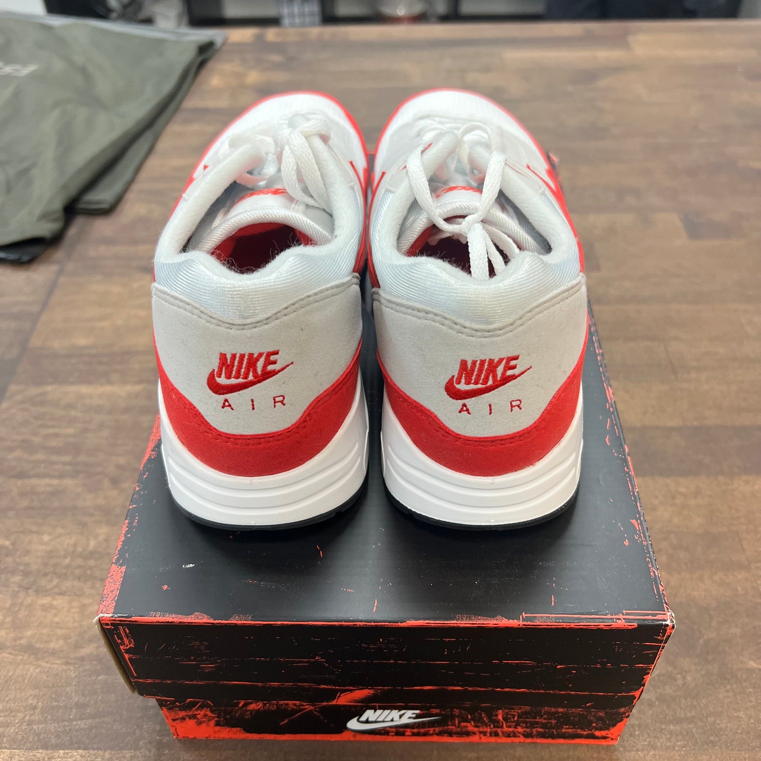 University Red Big Bubble Air Max 1 OG (W) (USED)