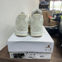 (W) Metallic Gold Jordan 4 (USED)