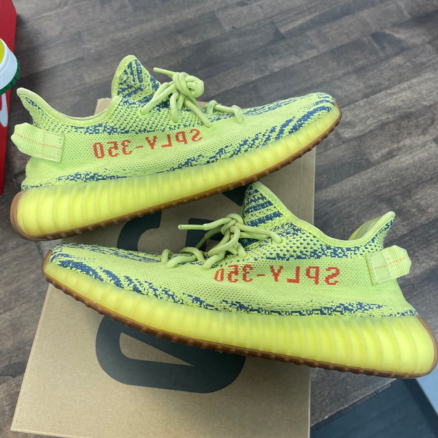 Semi Frozen Yellow Yeezy 350 (USED)