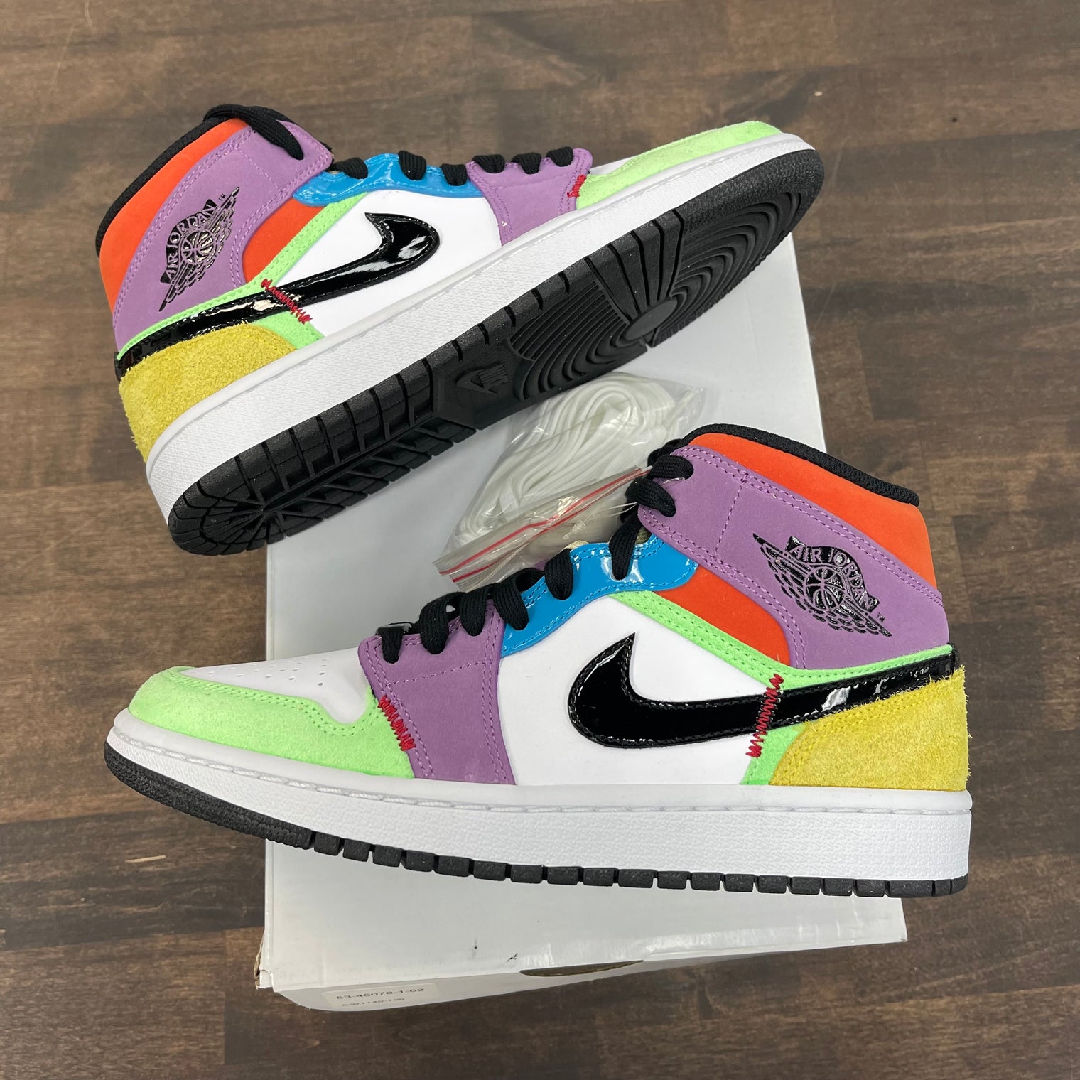 (W) Multi Color Jordan 1 Mid