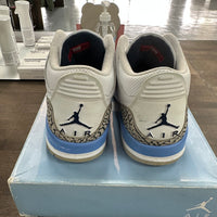 UNC Jordan 3 Retro (USED)
