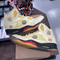 Sail Off-White Jordan 5 (USED, No Box)