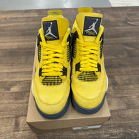 Lightning Jordan 4 Retro (USED, No Box)