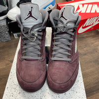 Burgundy Jordan 5 (USED)