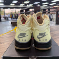 Off White Sail Jordan 5 Retro (USED)