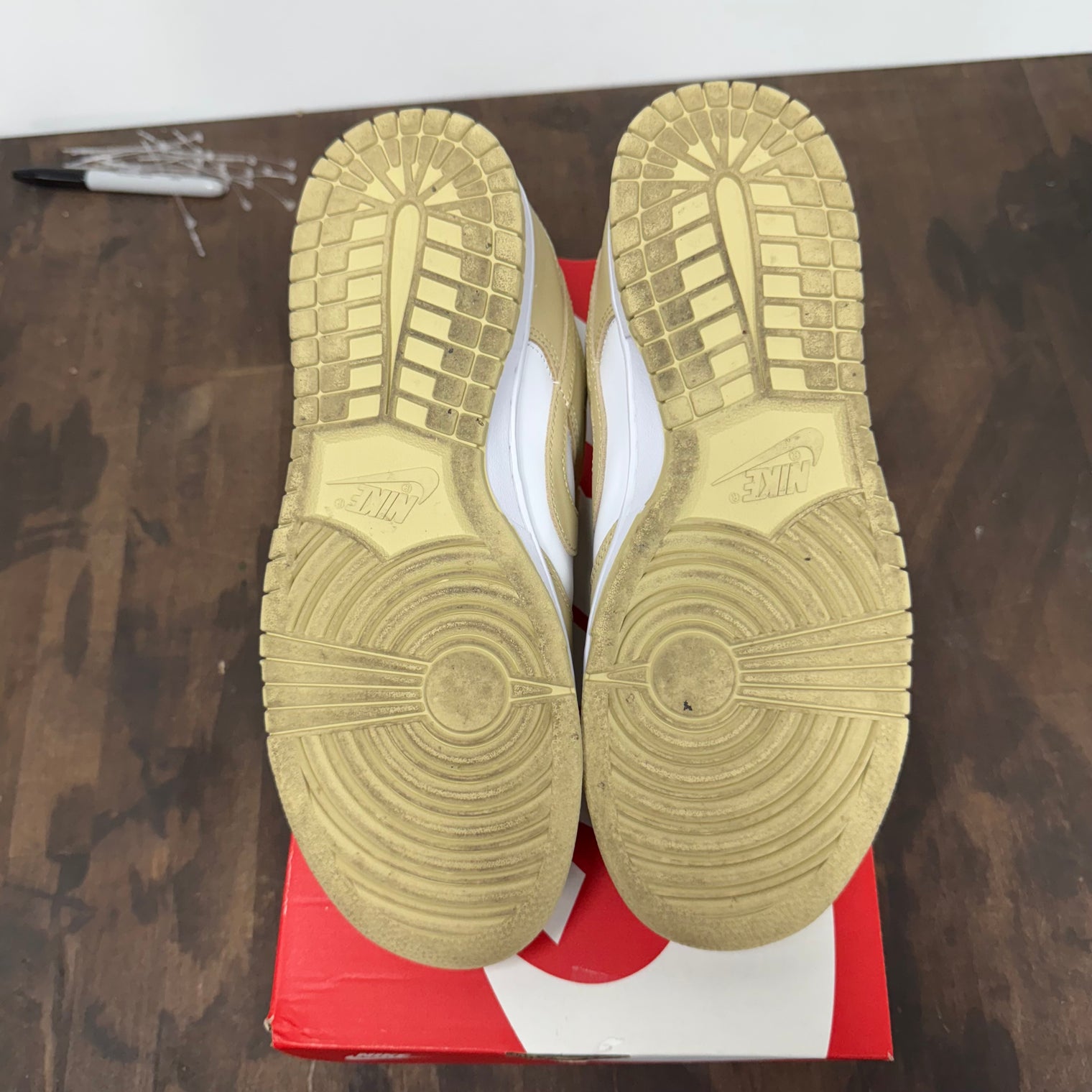 Team Gold Nike Dunk Low (USED)
