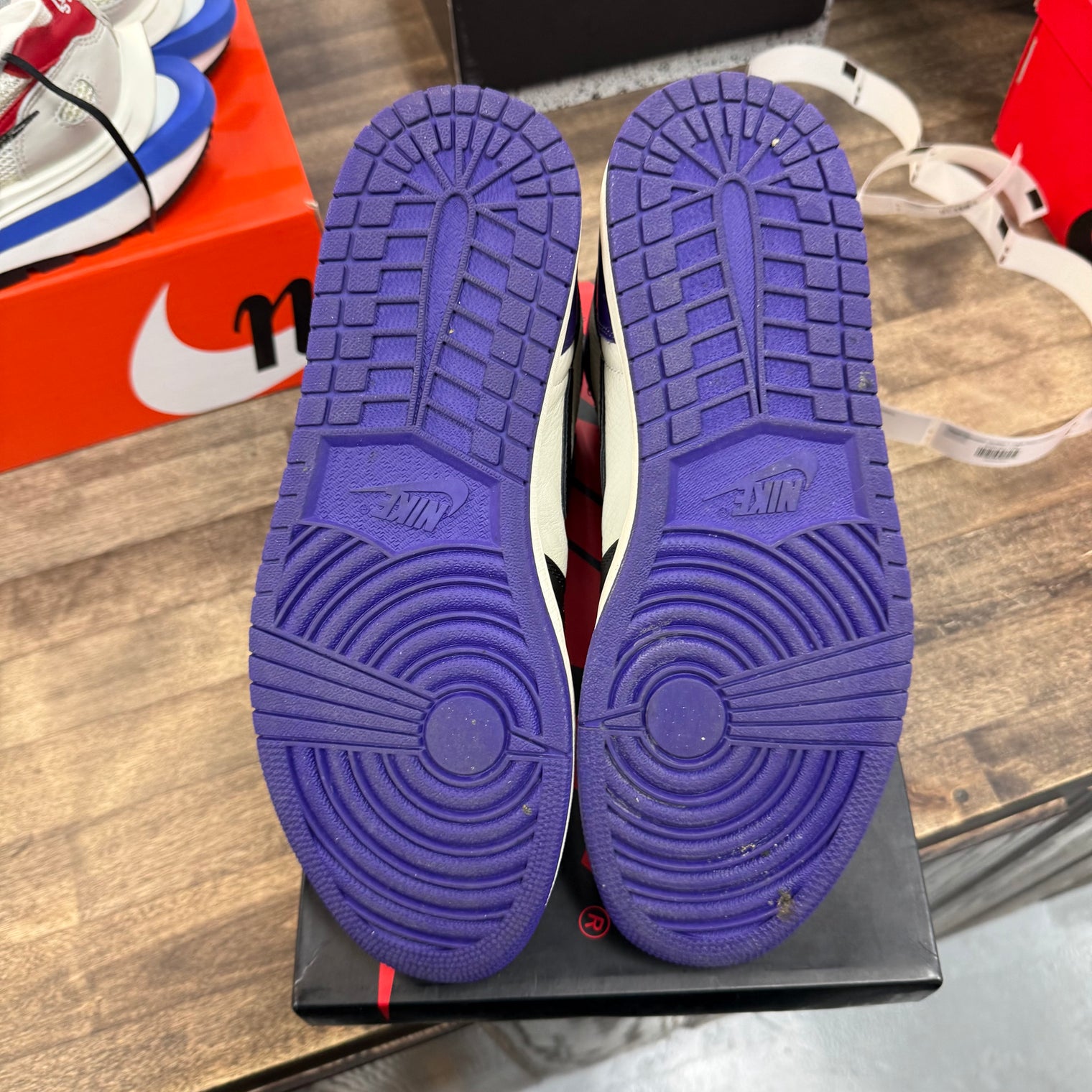 Court Purple Jordan 1 High Retro (USED)