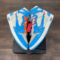 Nike Jordan 1 Off White University Blue UNC (USED REPLACEMENT BOX)