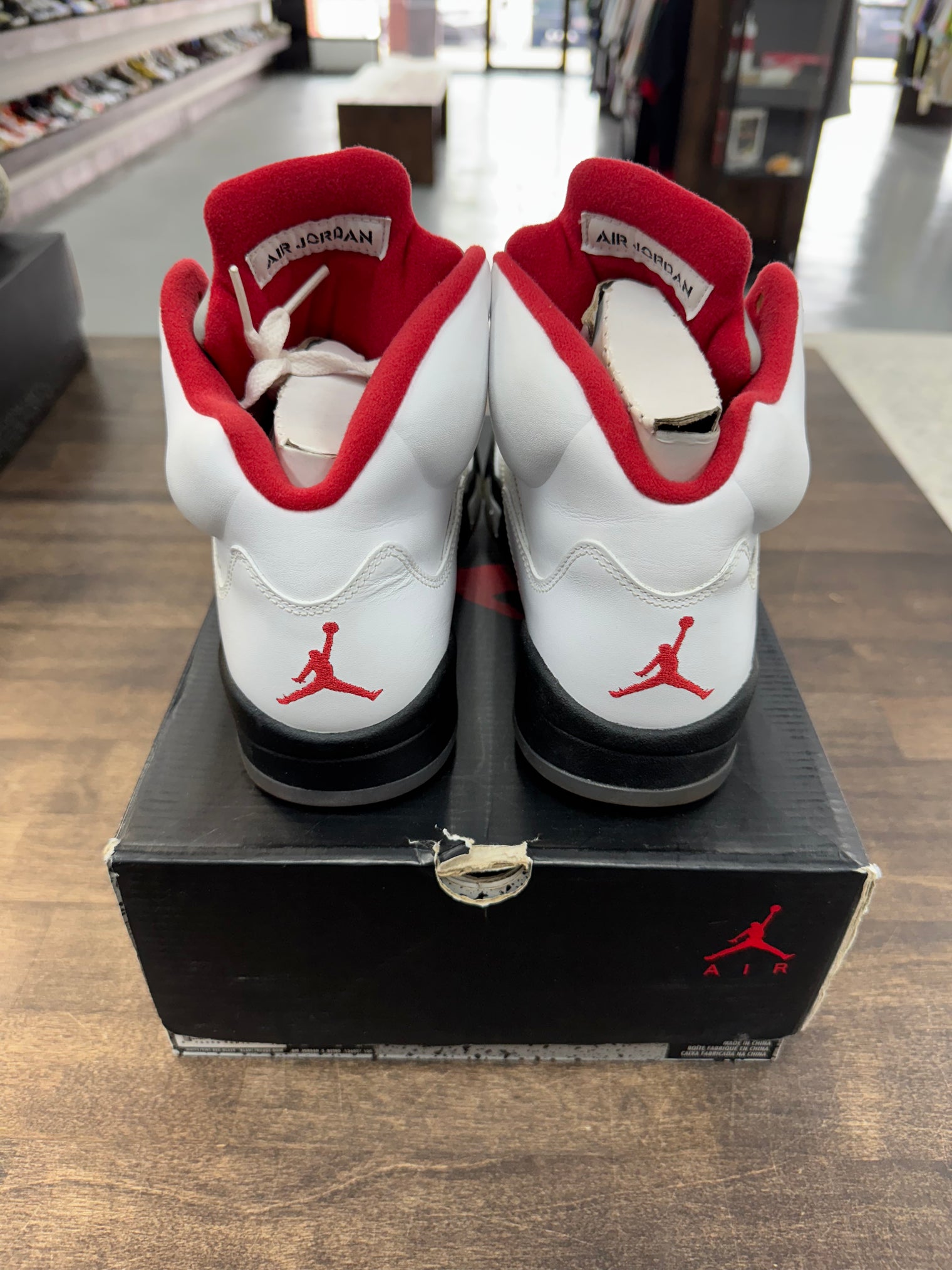 Fire Red Jordan 5 (2012) (USED)
