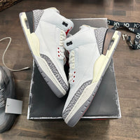 White Cement Reimagined Jordan 3 (USED)