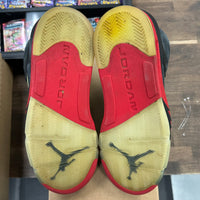 Satin Bred Jordan 5 Retro (USED, No Box)