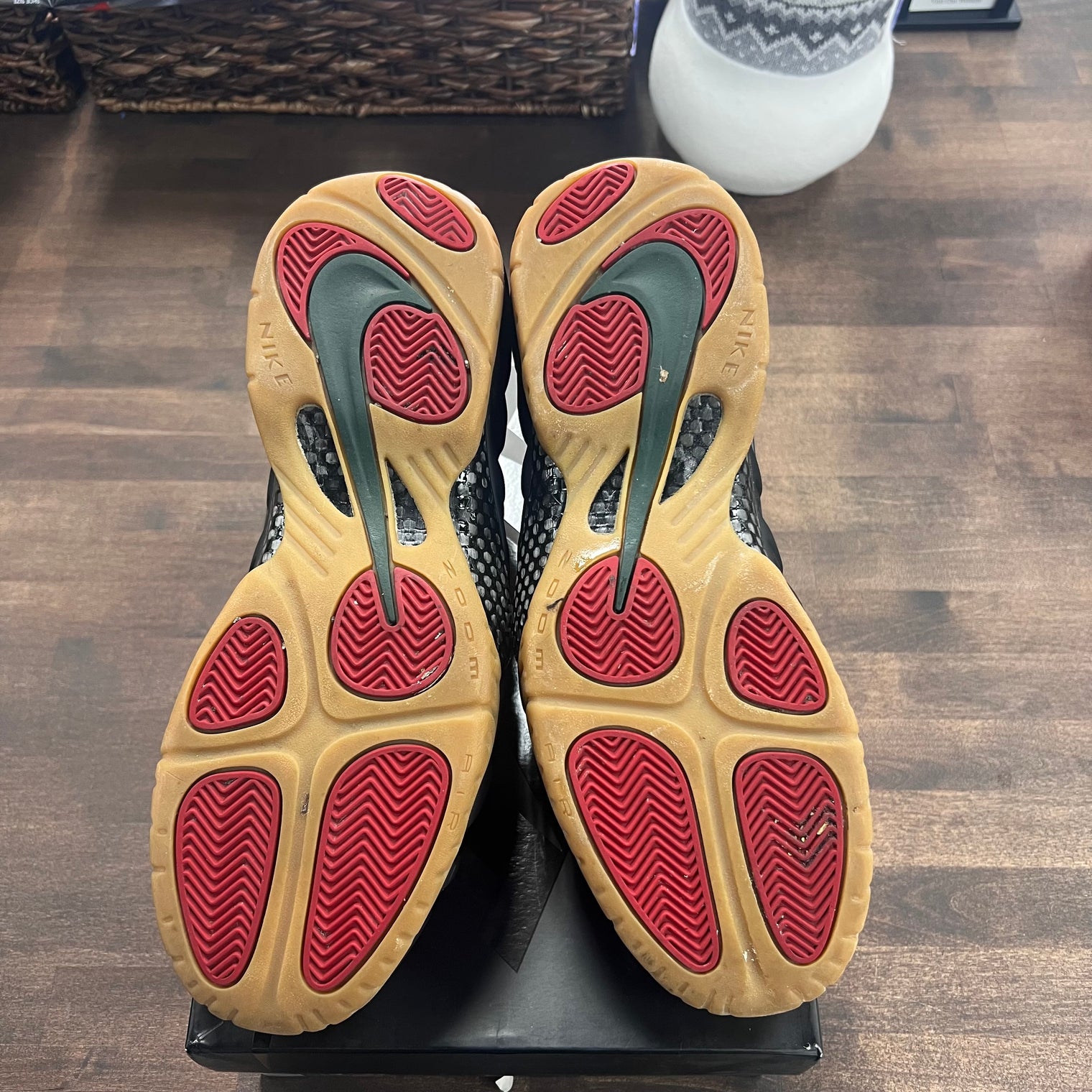 Gucci Nike Foamposite (USED,Replacement Box)