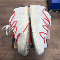 Lot 33 of 50 Off-White Dunk Low (USED, No Lid)
