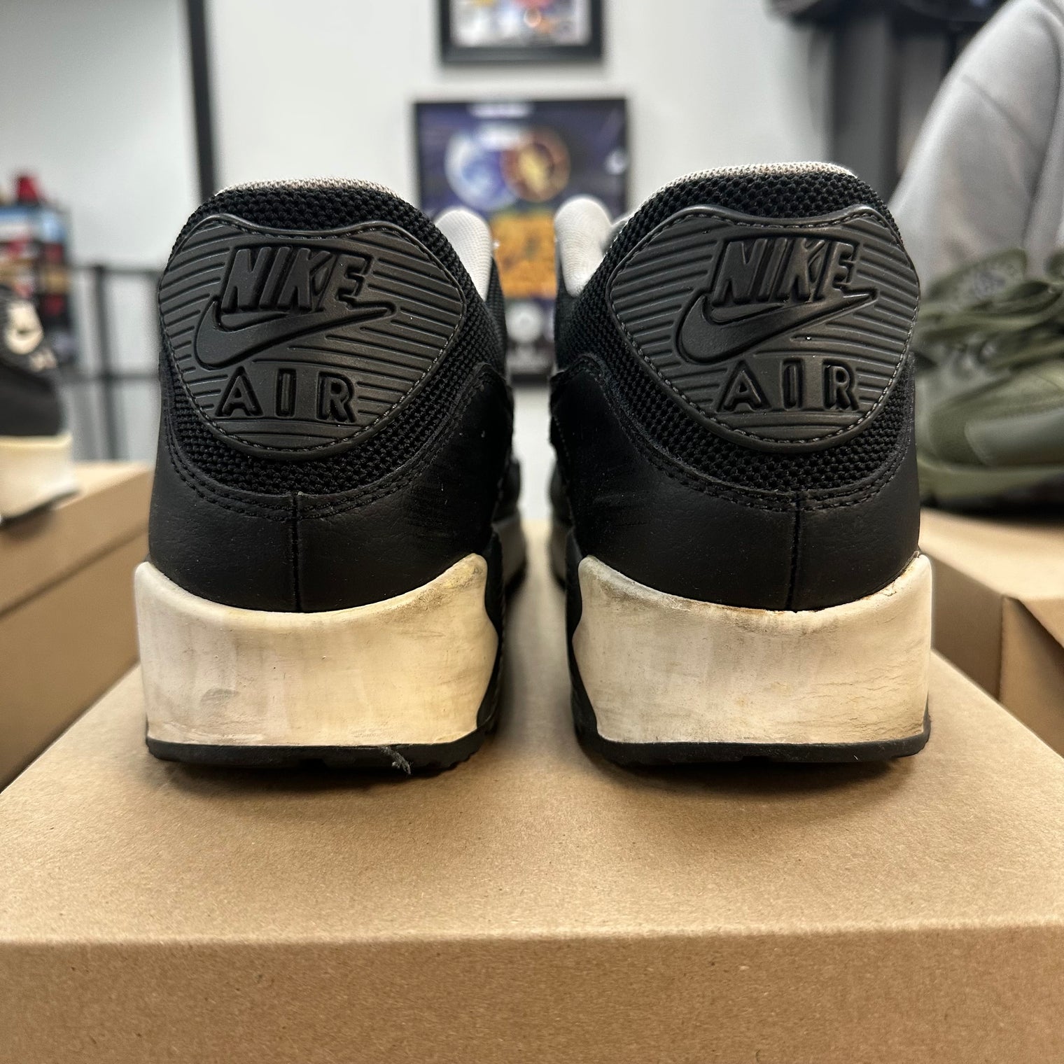 Wolf Grey Nike Air Max 90 (USED, No Box)