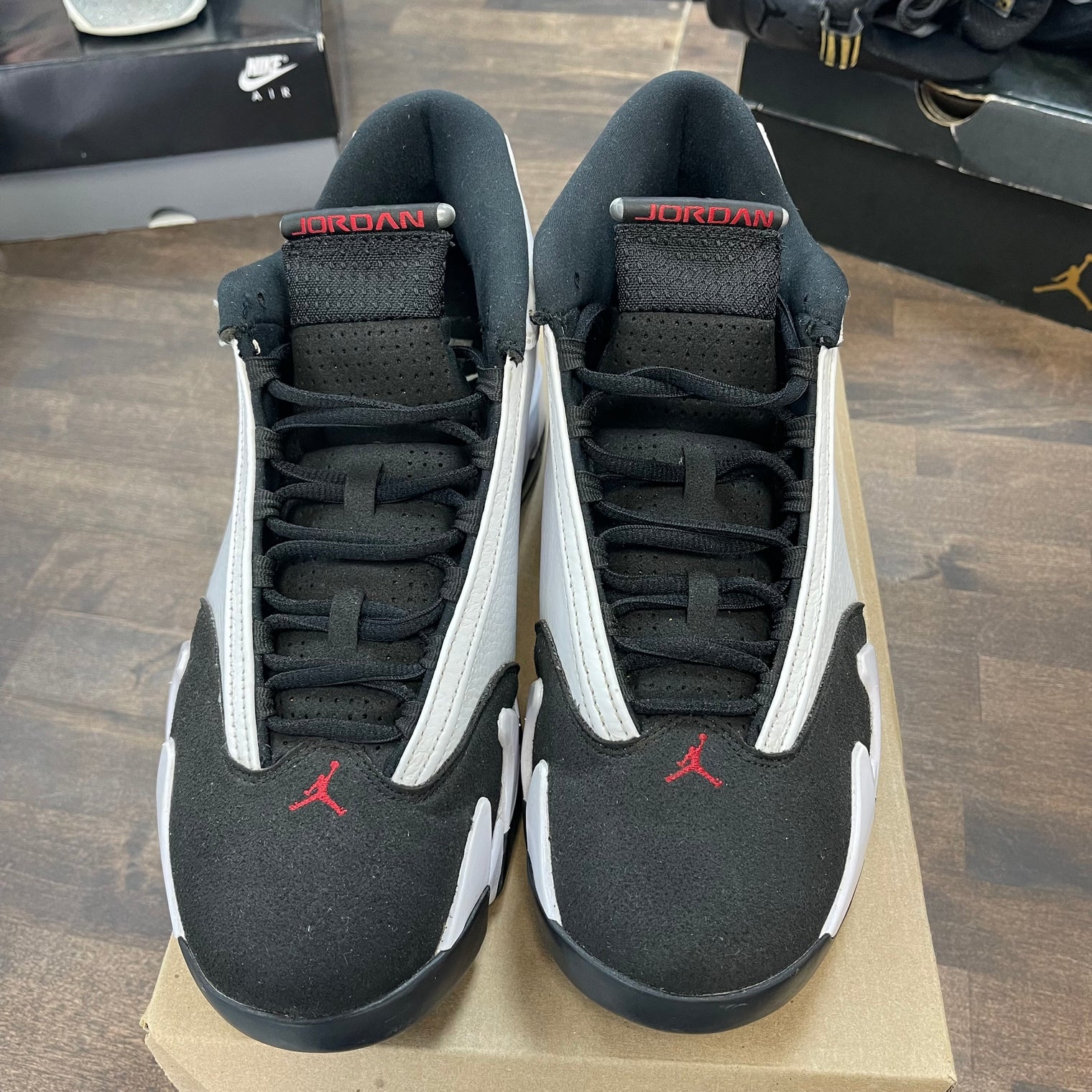 Black Toe Jordan 14 (USED, no box)