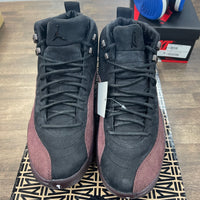 A Ma Maniere Jordan 12 Black (W) (USED)