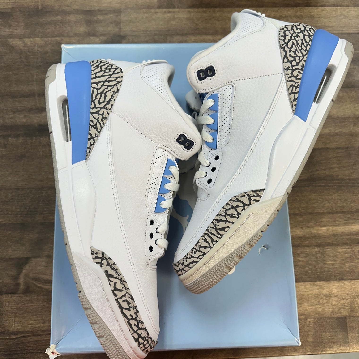 Jordan 3 Retro UNC (2020) (US 13) (USED)