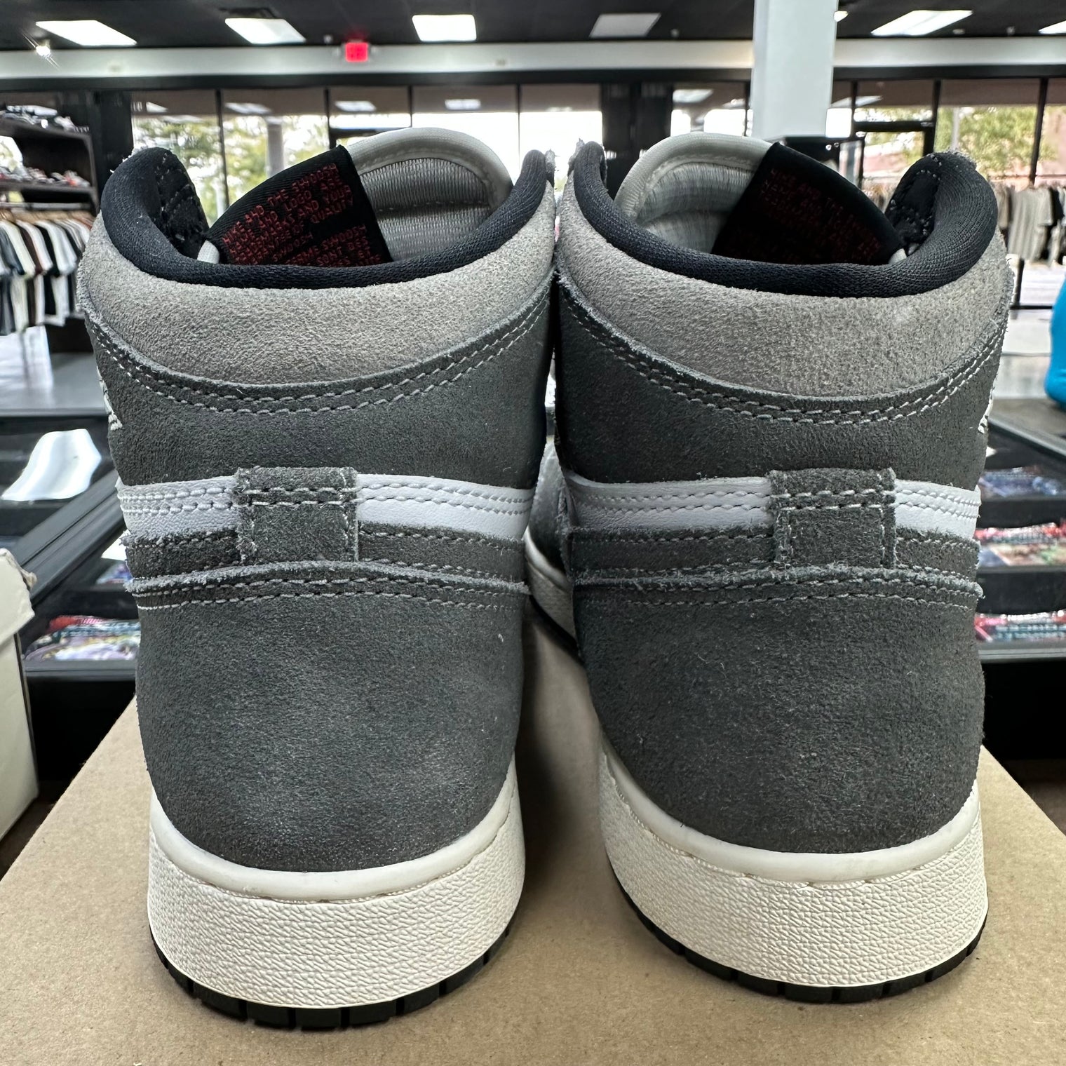 (GS) Washed Black Jordan 1 High (USED, No Box)
