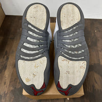 White Dark Grey Jordan 12 (Used, No Box)
