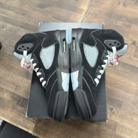 Black Metallic Reimagined Jordan 5 Retro OG (USED)