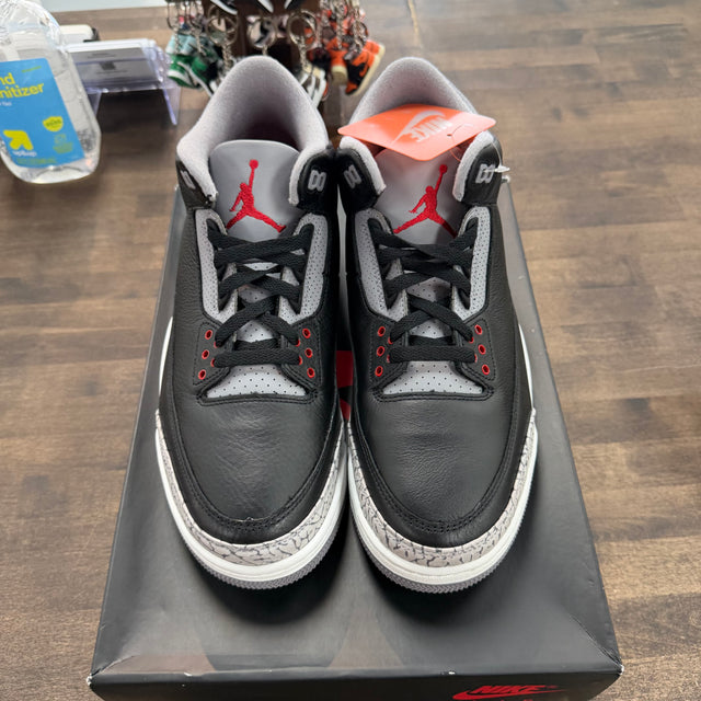 Black Cement Jordan 3 Retro (Lightly Worn)