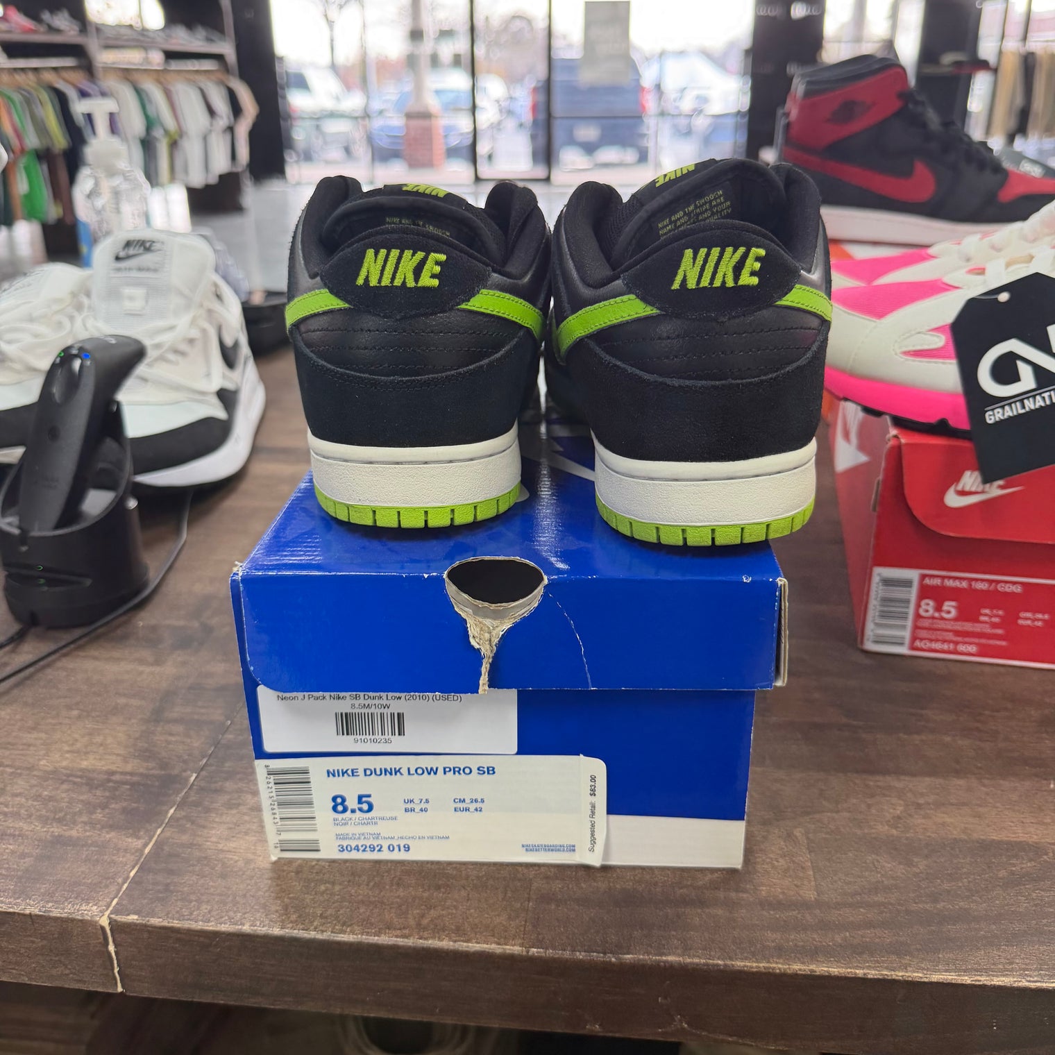 Neon J Pack Nike SB Dunk Low (2011) (USED)