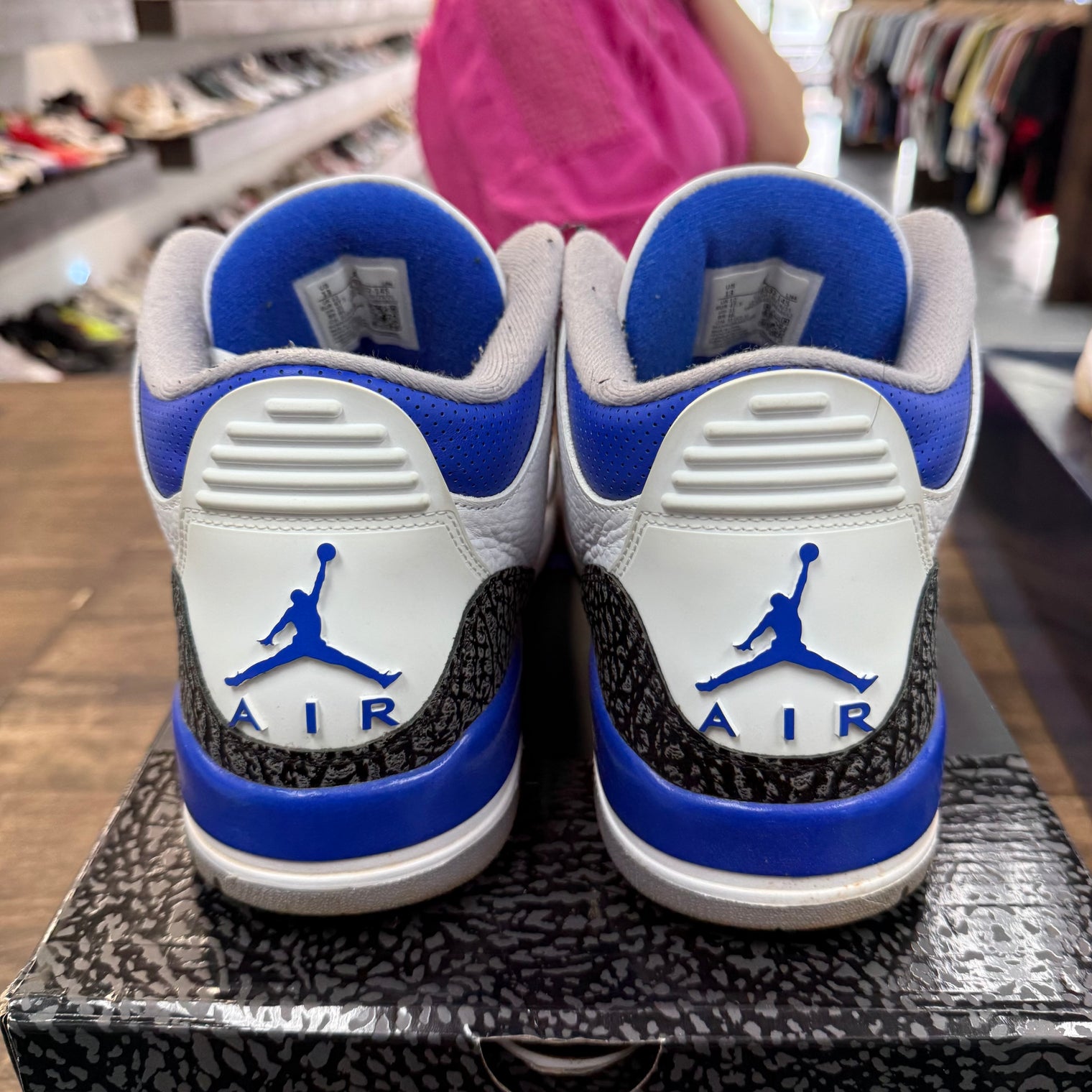 Racer Blue Jordan 3 (USED)