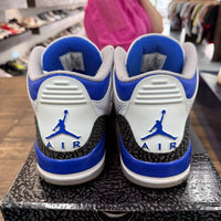 Racer Blue Jordan 3 (USED)
