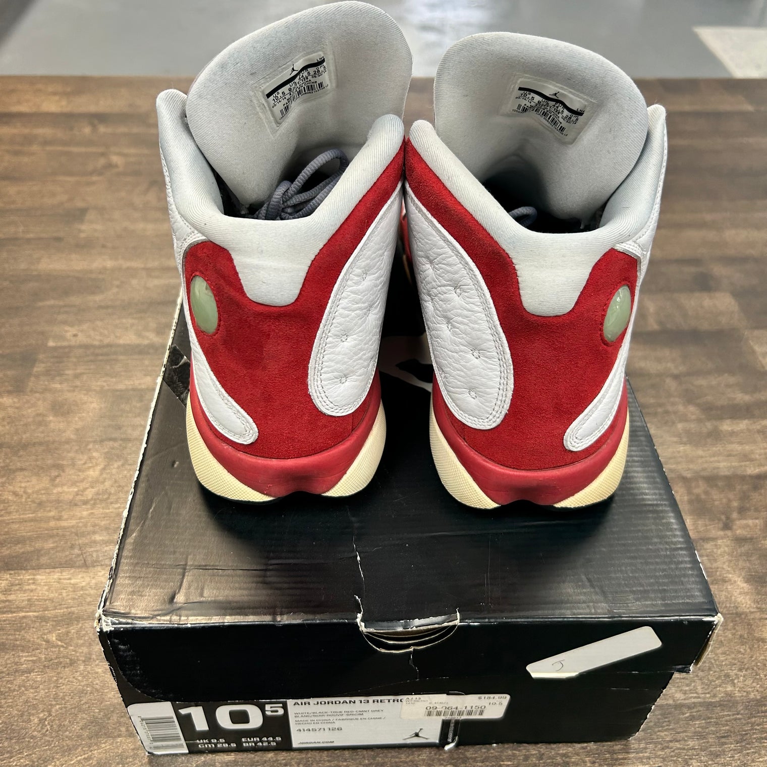Grey Toe Jordan 13 (USED)