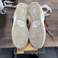 Lot 16 of 50 Of-White Dunk low (USED, No Lid)