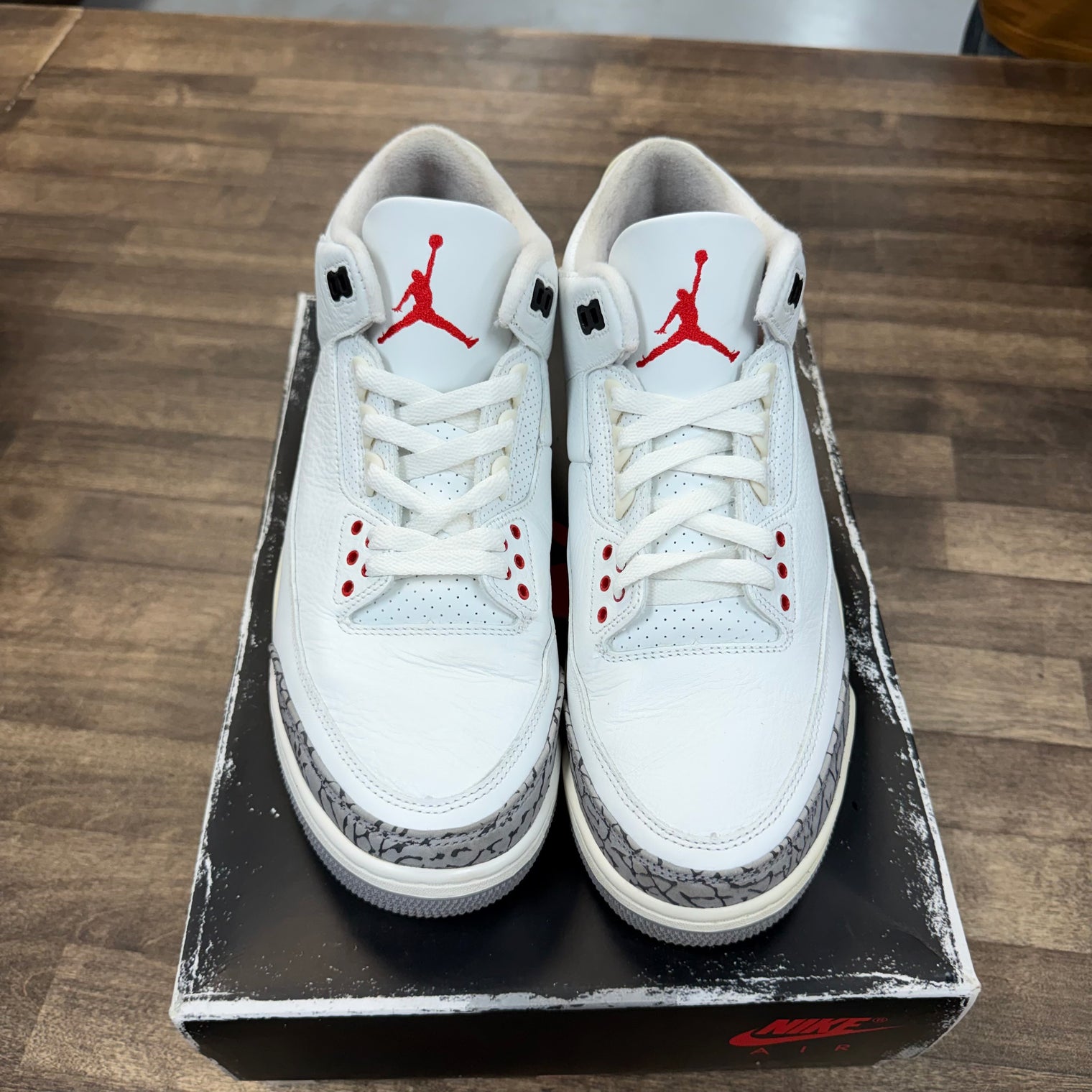 White Cement Reimagined Jordan 3 Retro (USED)