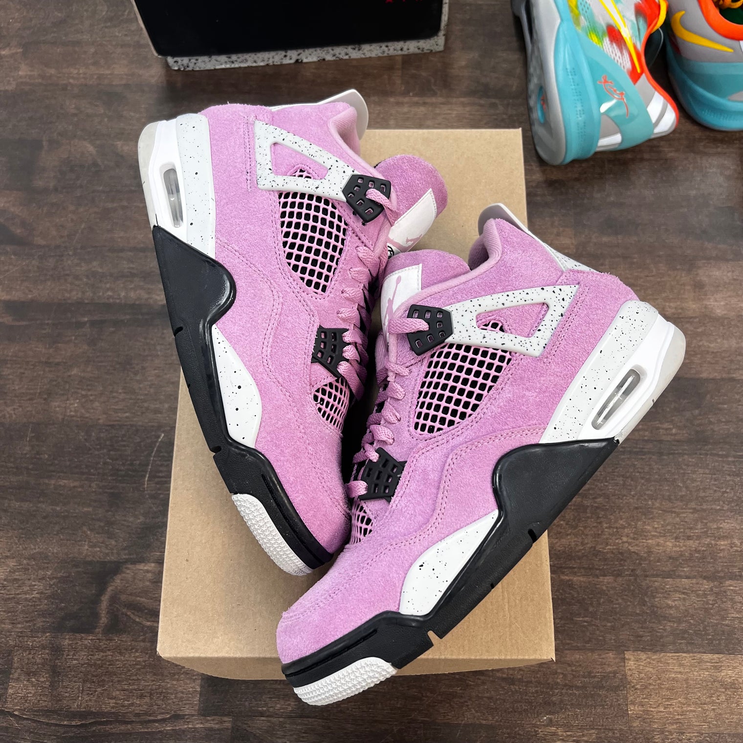 Orchid Jordan 4 (W) (USED, No Box)