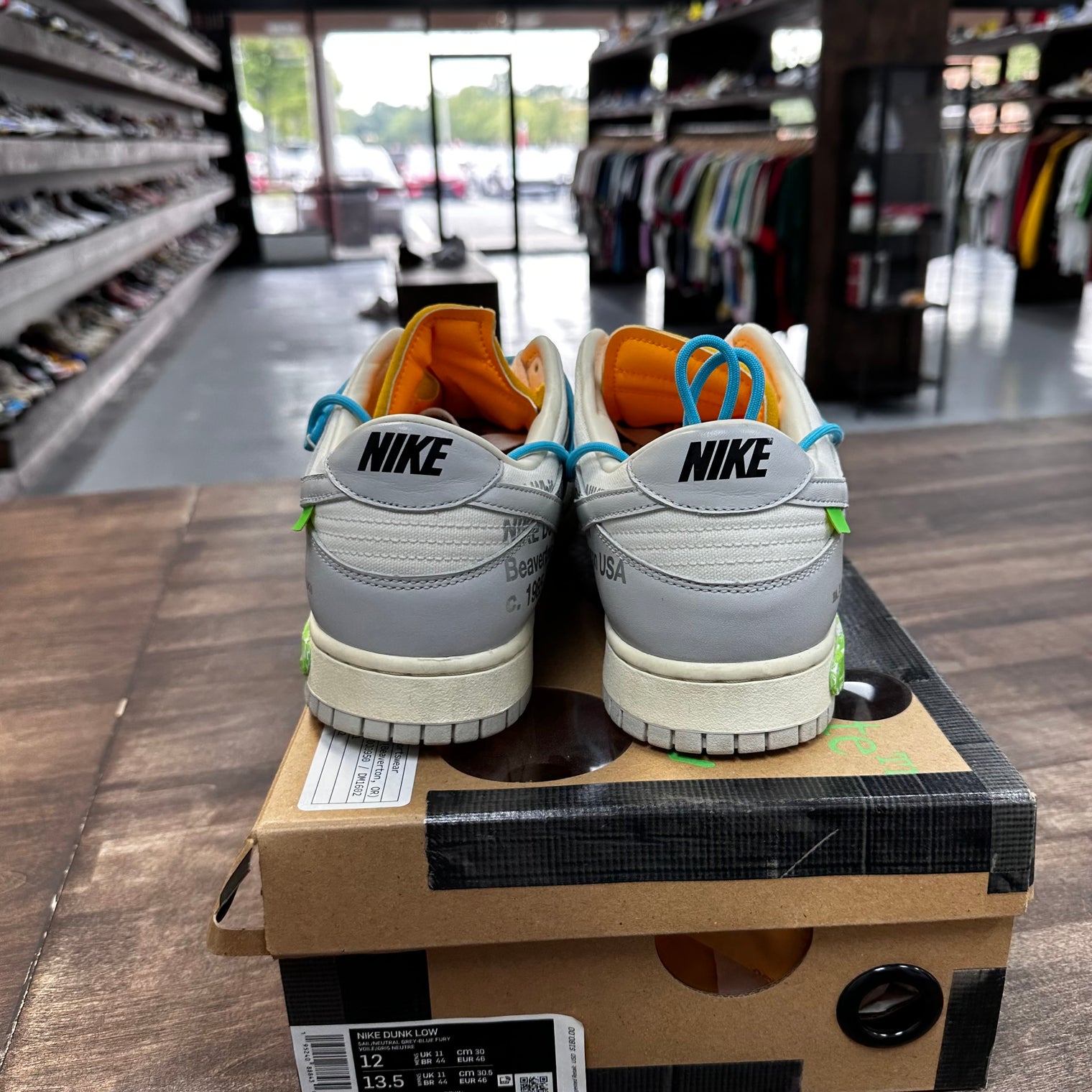 Lot 02 of 50 Off-White Dunk Low (USED)