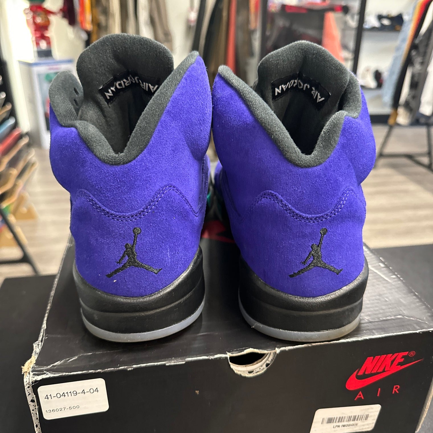 Alternate Grape Jordan 5 Retro (USED)