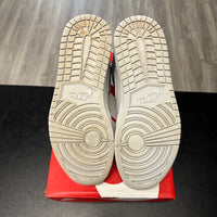 Japan Silver Jordan 1 High (USED, no box)