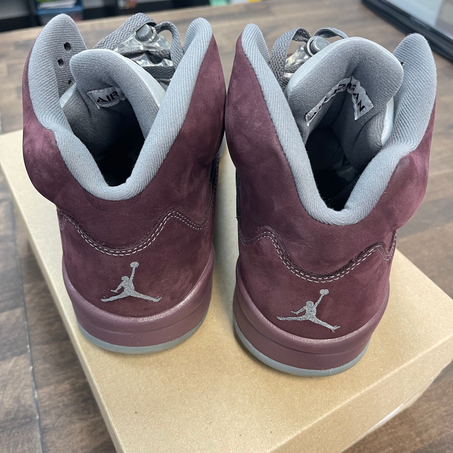 Burgundy Jordan 5 (USED, No Box)