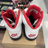 Fire Red Jordan 5 (USED, No Box)