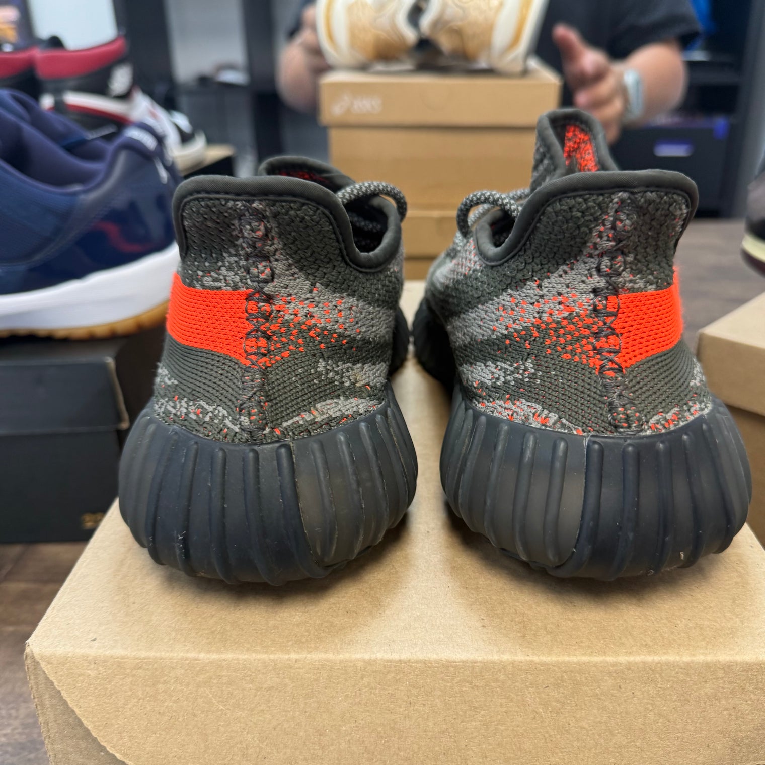 Carbon Beluga Yeezy 350 V2 (Used, No Box)