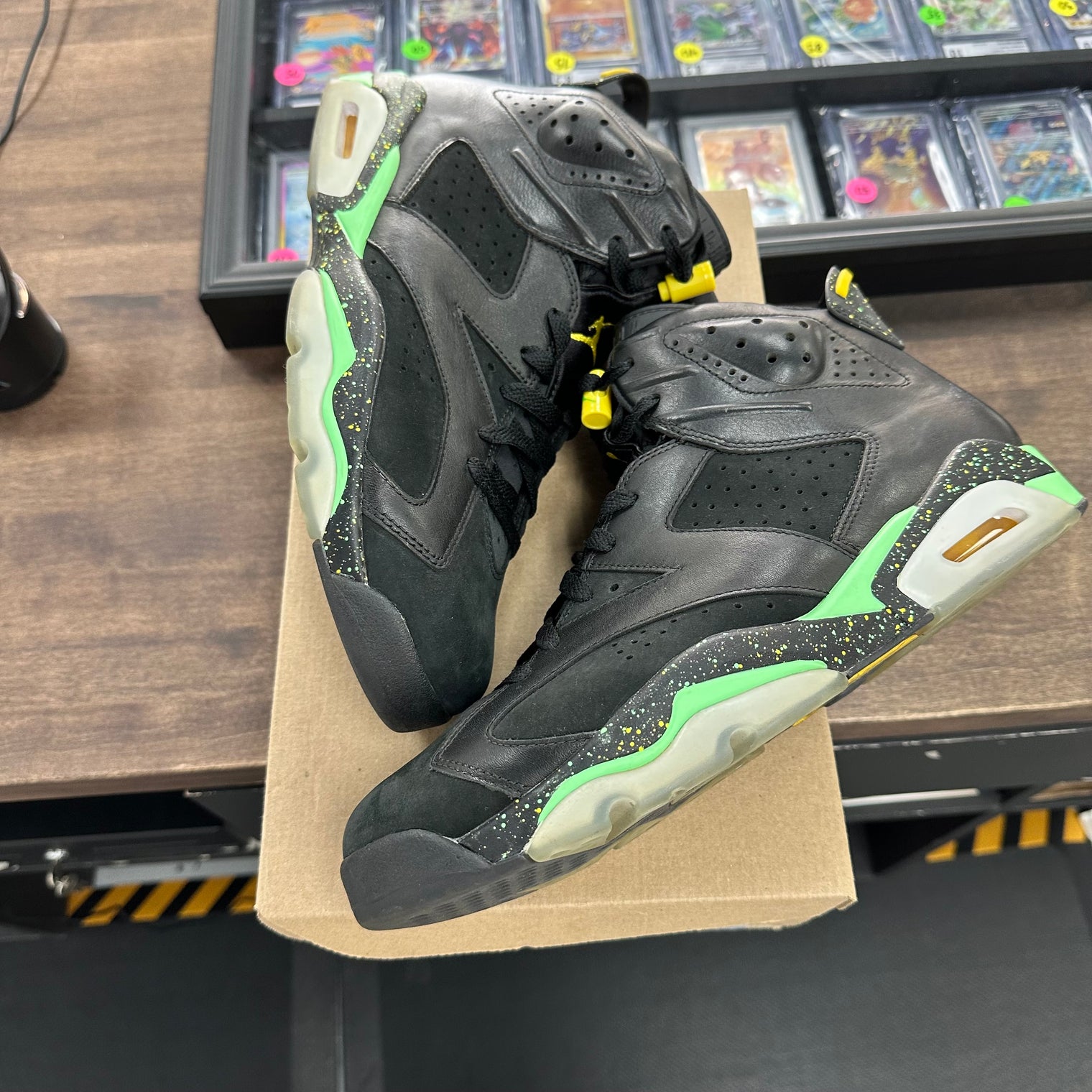 Brazil World Cup Jordan 6 2014 (USED, No Box)
