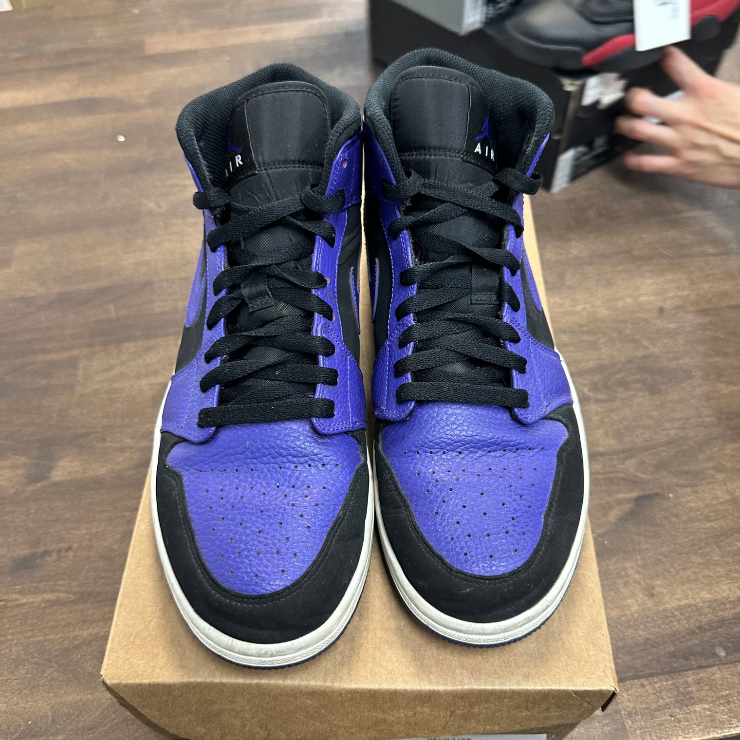 Dark Concord Jordan 1 Mid (USED, No Box)